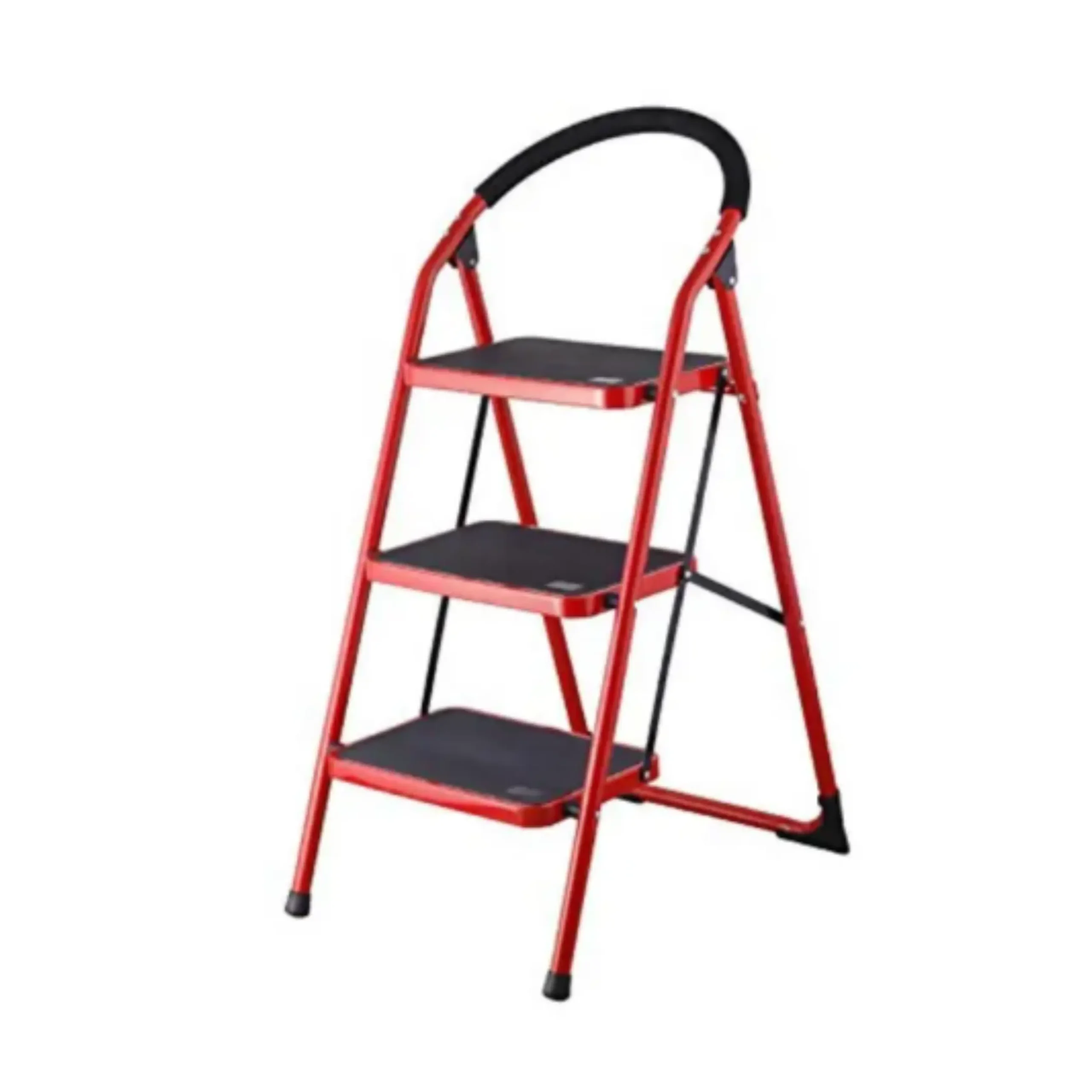 MULTIFUNCTION HOUSEHOLD LADDER, FOLDABLE LADDER WITH SAFETY HOLD HANDLE, STURDY AND DURABLE LADDER