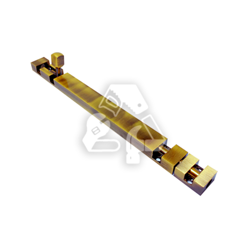 Ab Finish Rectangular Brass Tower Bolt 10″