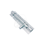 Aluminum Heavy Tower Bolt 2 Inches Silver