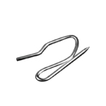 Curtain Iron Pin Hook (50 Pcs )
