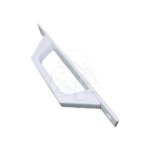 Door Handle With Plate White
