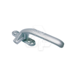 Heavy Casement Handle Right Silver