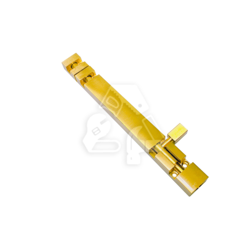 Satin Rectangular Brass Tower Bolt 24″