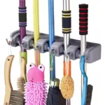 Broom Stick Mop Holder, Wall Mount Organizers