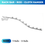 SHOWROOM DISPLAY CLOTH HANGER, STACKABLE RACK CLOTH HANGER, HIGHLY DURABLE STEEL