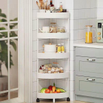 5-Layer Revolving Multi-Purpose Cart