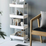 4-Tier Stylish Rectangular Cart