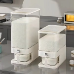 MULTI-PURPOSE FOOD GRADE RICE DISPENSER – STORAGE FOR RICE, FLOUR, GRAINS, AND MORE
